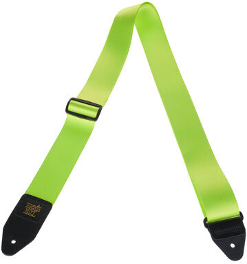 Ernie Ball E-Guitar Strap Neon Green Neon Green Jacquard