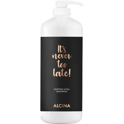 1250ml Alcina It's never too late Coffein Vital Shampoo