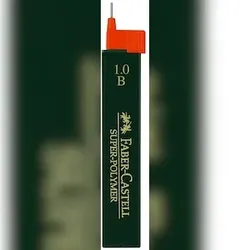 FABER CASTELL Feinminen Super-Polymer 1,0 B VE=12x12 Stück