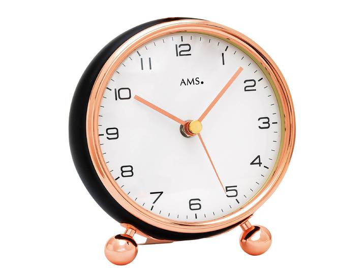 Funk-Uhr Itata Metallgehäuse 18 x 18 x 9cm Multicolor/Gold