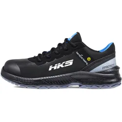 Barfuß Sicherheitshalbschuhe S3 "BFS 40" - 43 - schwarz