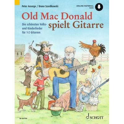 Old Mac Donald spielt Gitarre -