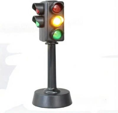 Multisell Products Hub Mini Traffic Signs Road Light Block Puzzle Toy Kids' Safety Education Traffic Light Set Mini Traffic Signs Road Light Block Puzzle Toy Kids' Safety Education Traffic Light Set
