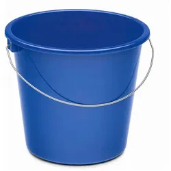 Nölle Putzeimer 5 L blau, 24x24x21 cm