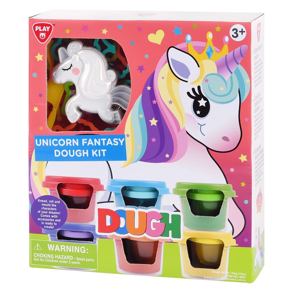 PlayGo Fantasy Einhorn Ton-Set - 6 Tontöpfe (65836869)