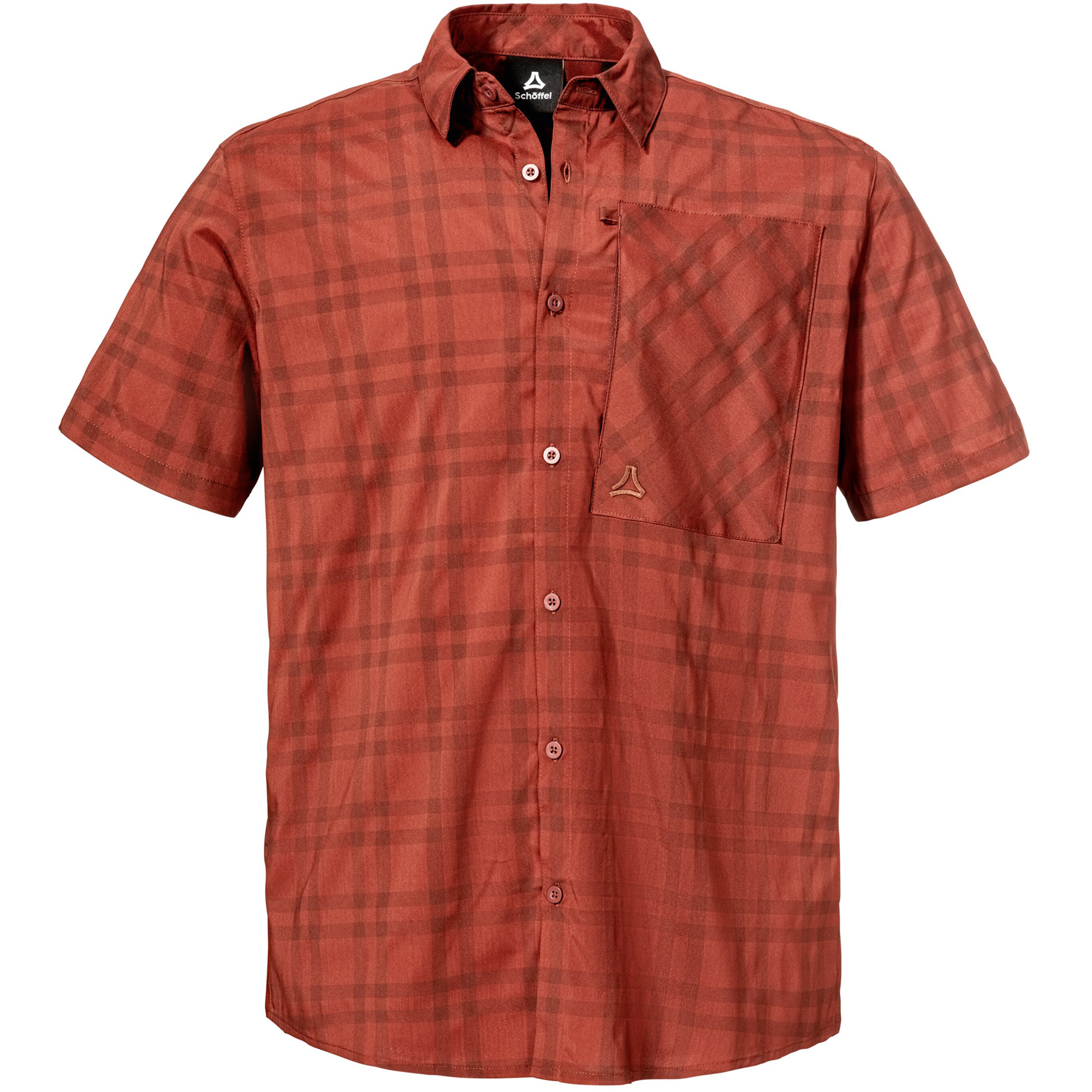 Schöffel Style Frolya Herren Hemden rot Größe XXL Trekking Elastisch