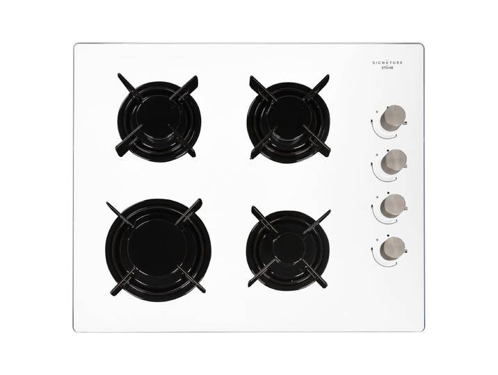 Table gaz SIGNATURE STGV4B Blanche