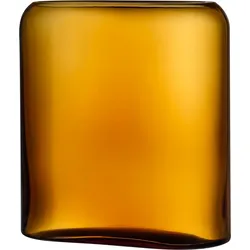 Layers Vase M bernsteinfarben