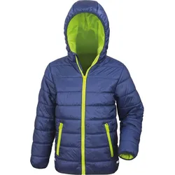Result Core Kinder Steppjacke Stepp-Jacke R233J/R233Y navy/lime XXS (2-3)