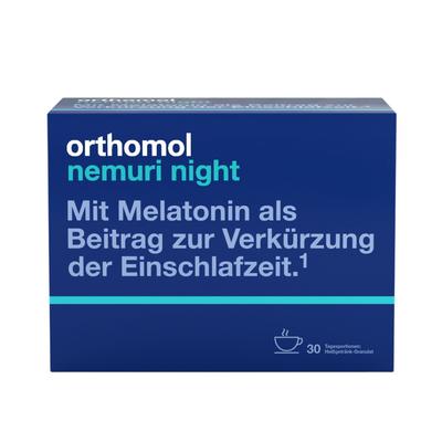 Orthomol nemuri night Granulat 30x10 g