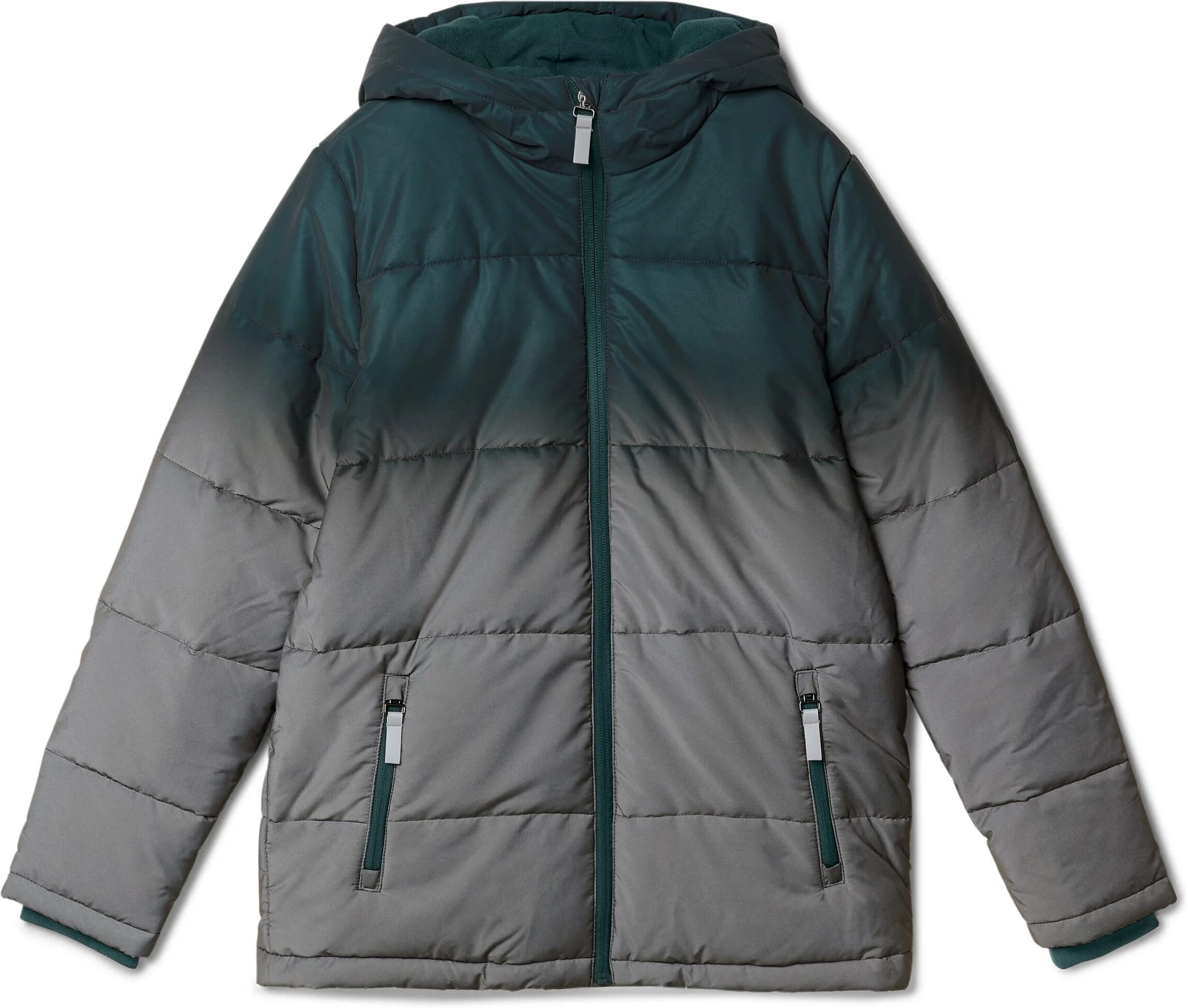 Tchibo - Kinder-Steppjacke mit reflektierenden Elementen - Unisex - Gr. 146/152 - silber