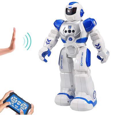 Smart Gesture Control Robot Toy For Kids With Remote Control Dancing Music And Programmable Actions red
