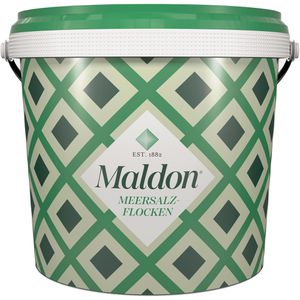 Maldon Salz Sea Salt Flakes, im Eimer, Salzflocken aus England, 1,4 kg