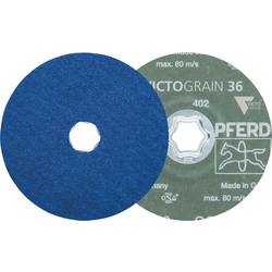 PFERD TOOLS 64111536 COMBICLICK Fiberscheibe Ø 115 mm VICTOGRAIN-COOL 36 für Stahl & Edelstahl Durchmesser 115 mm