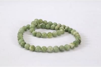 Artissance Extra Small Decorative Jade Bead, 0.5 Inch Diameter, Green