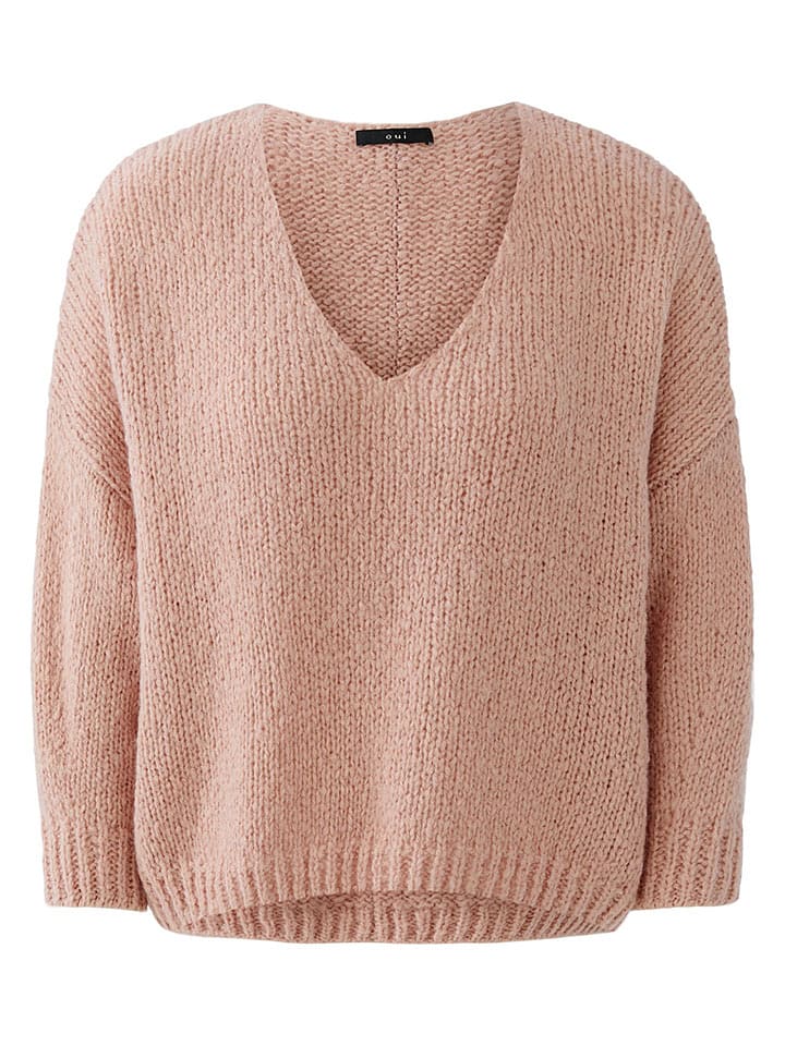 Oui Pullover in Rosa - 40
