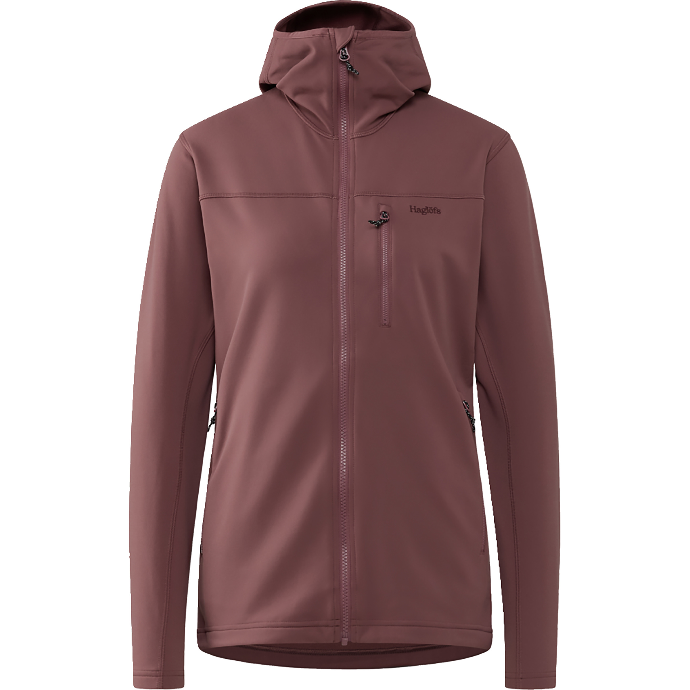 Haglöfs Rosson Mid Damen Fleecejacke schwarz Größe S Camping Elastisch