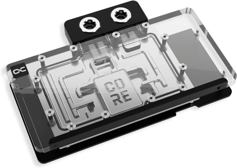 Alphacool Core RX 9070 XT Steel Legend mit Backplate