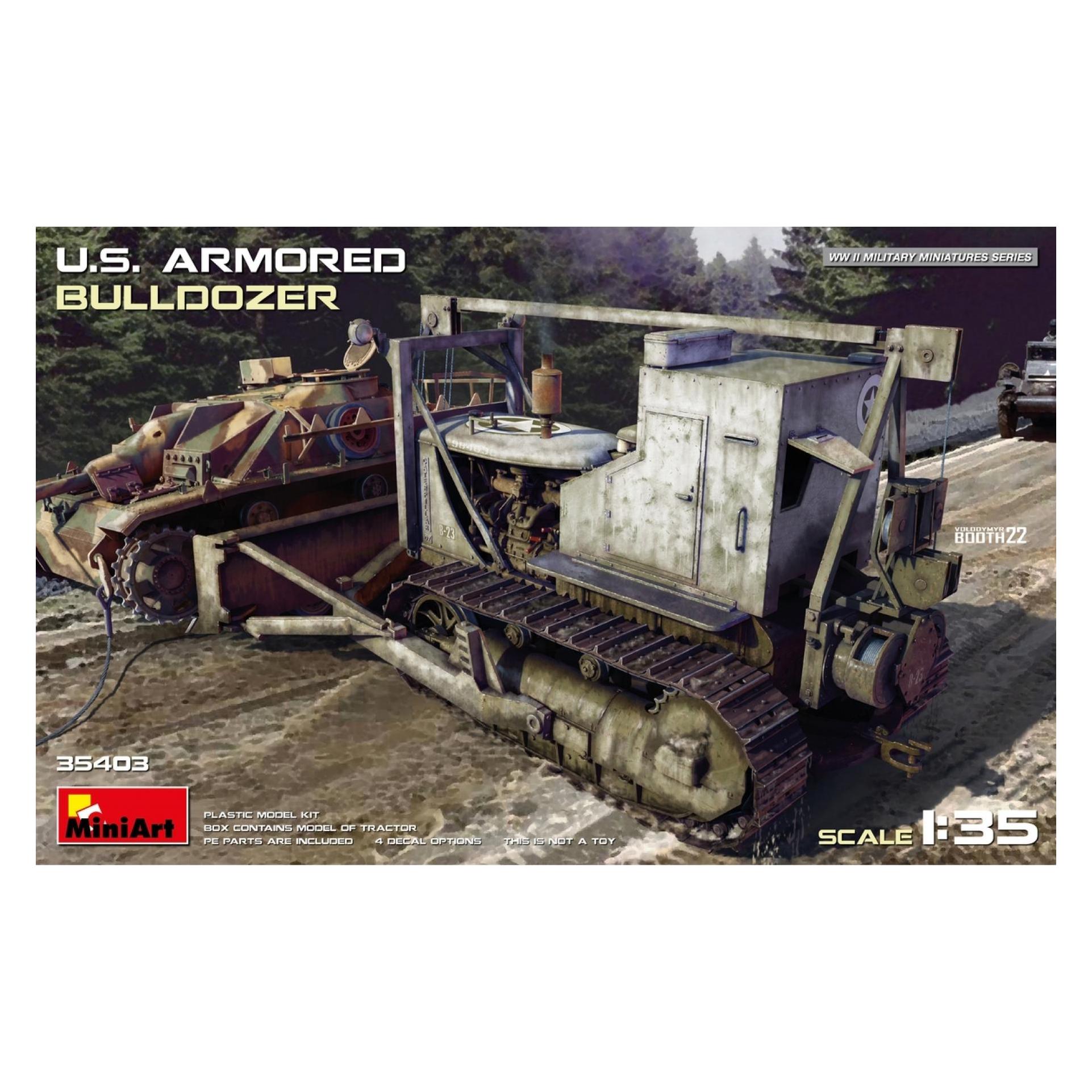 Mini art U.S. Armored Bulldozer (35403)