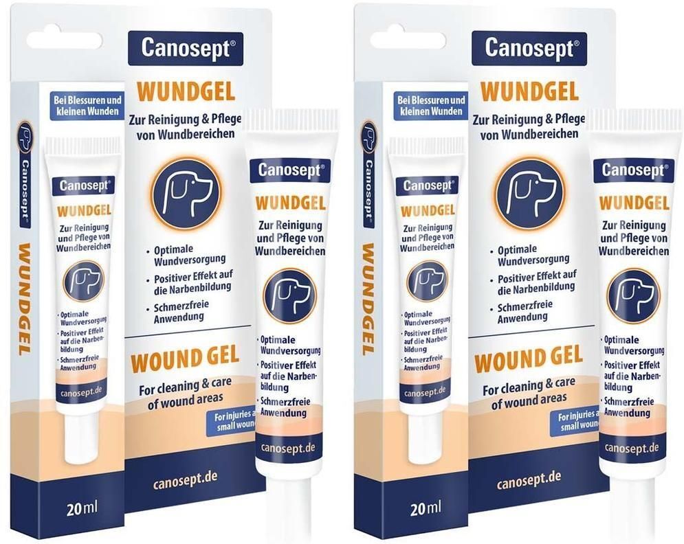 Canosept Wundgel f.Hunde 2x 2x20 ml Tube