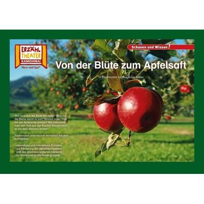 Von der Blüte zum Apfelsaft / Kamishibai Bildkarten, Nonbook von Verena Sangu, Hase und Igel Verlag