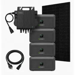 Balkonkraftwerk 800W Komplettset mit 460 Wp und 8192Wh Speicher
