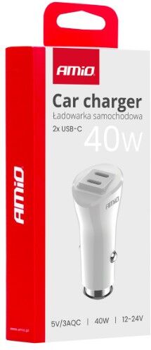 AMiO 03884 In-car charger
