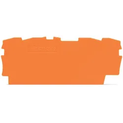 Wago 2002-1492 Abschluss- und Zwischenplatte,0,8 mm dick,orange 20021492