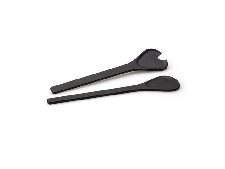 CONTINENTA Salatbesteck Duracore schwarz Duracore 2 Stk