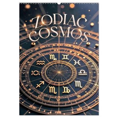 Zodiac Cosmos (Wandkalender 2027 DIN A2 hoch), CALVENDO Monatskalender