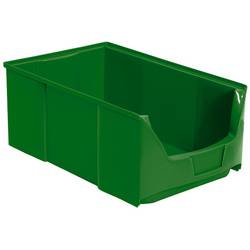 BRB Lagertechnik 977516 Lebensmittelverarbeitung Sichtlagerkasten lebensmittelgeeignet (L x B x H) 510 x 300 x 200 mm Grün 6 St.