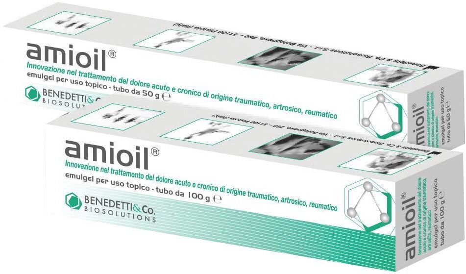 Sf Group Amioil emulgel topico 100 g articolazioni