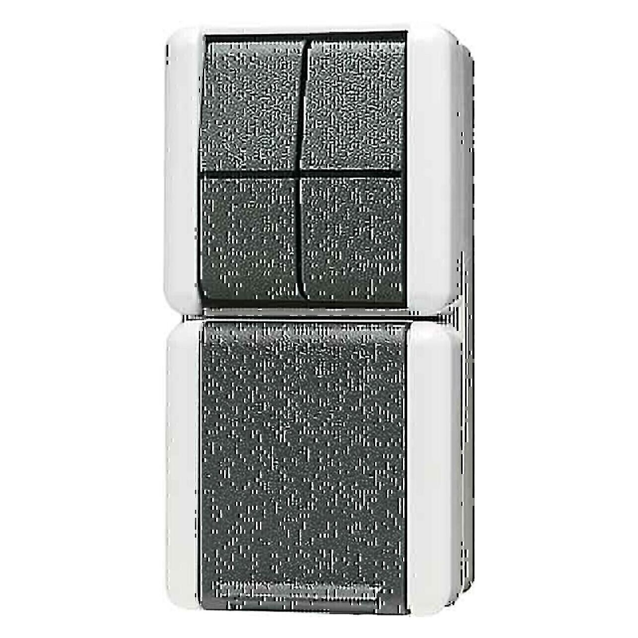 JUNG 875W Elektroschalter Key-operated switch Schwarz (875W)