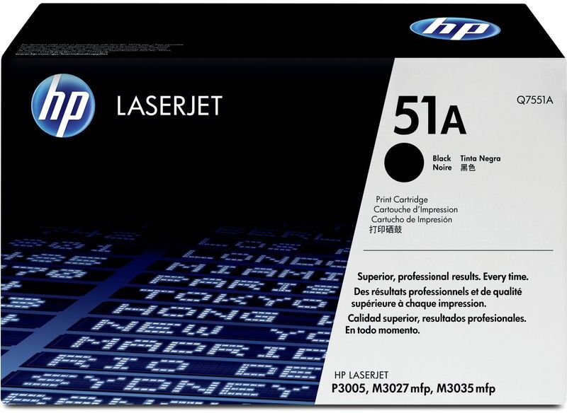 HP 51A (Q7551A) - Schwarz - Toner