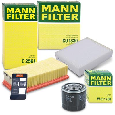 Mann-filter Inspektionspaket Filtersatz SET A [Hersteller-Nr. 10493456] für Mitsubishi, Smart