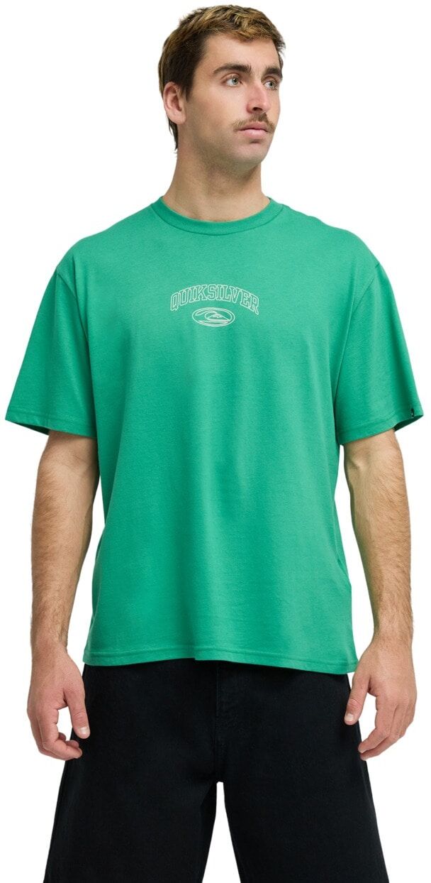 T-Shirt QUIKSILVER "Legacy", Herren, Gr. XS, grün (leprechaun), Obermaterial: 100% Baumwolle., Shirts T-Shirt leprechaun XS