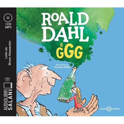 Il GGG letto da Bruno Alessandro. Audiolibro. CD Audio formato MP3 - Roald Dahl, CD, 9788831005968