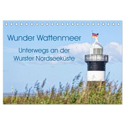 Wunder Wattenmeer - unterwegs an der Wurster Nordseeküste (Tischkalender 2027 DIN A5 quer), CALVENDO Monatskalender
