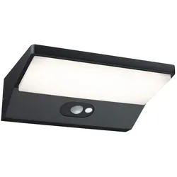 Paulmann Solar LED Außenwandleuchte Ronas BewegungsmelderIP44 3000K 180lm Dunkelgrau 94335