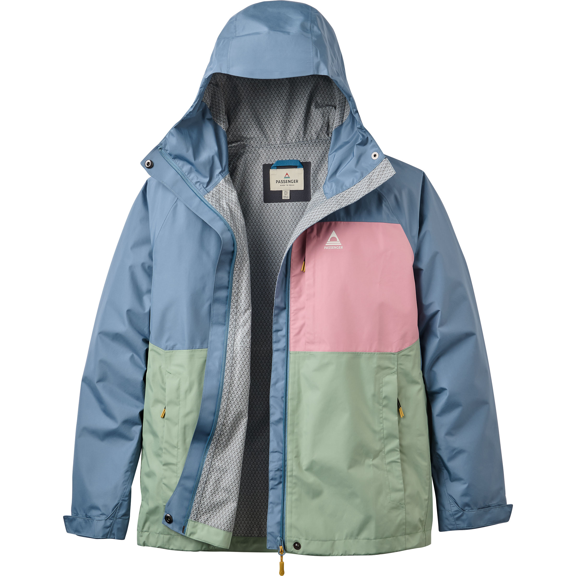 Passenger Trailscape WP Damen Regenjacke blau Größe XS Lifestyle Wasserdicht Wasserabweisend
