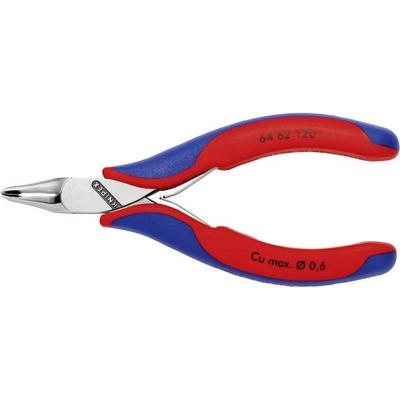 Knipex 64 62 120 Elektrotechnik und Feinwerktechnik Schrägschneider mit Facette 120mm