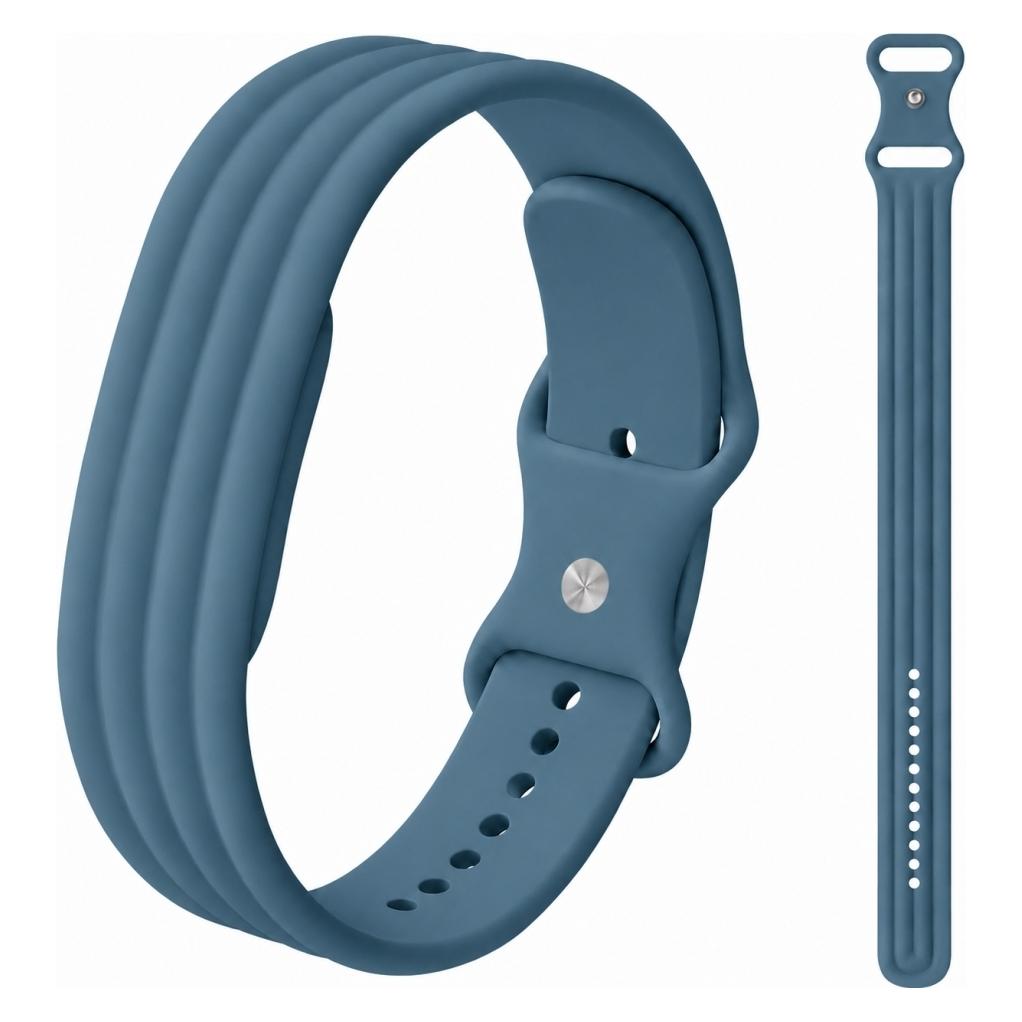 Screenguard Silikon Sport Ersatzarmband (Silikon, Stahl) (00036536)