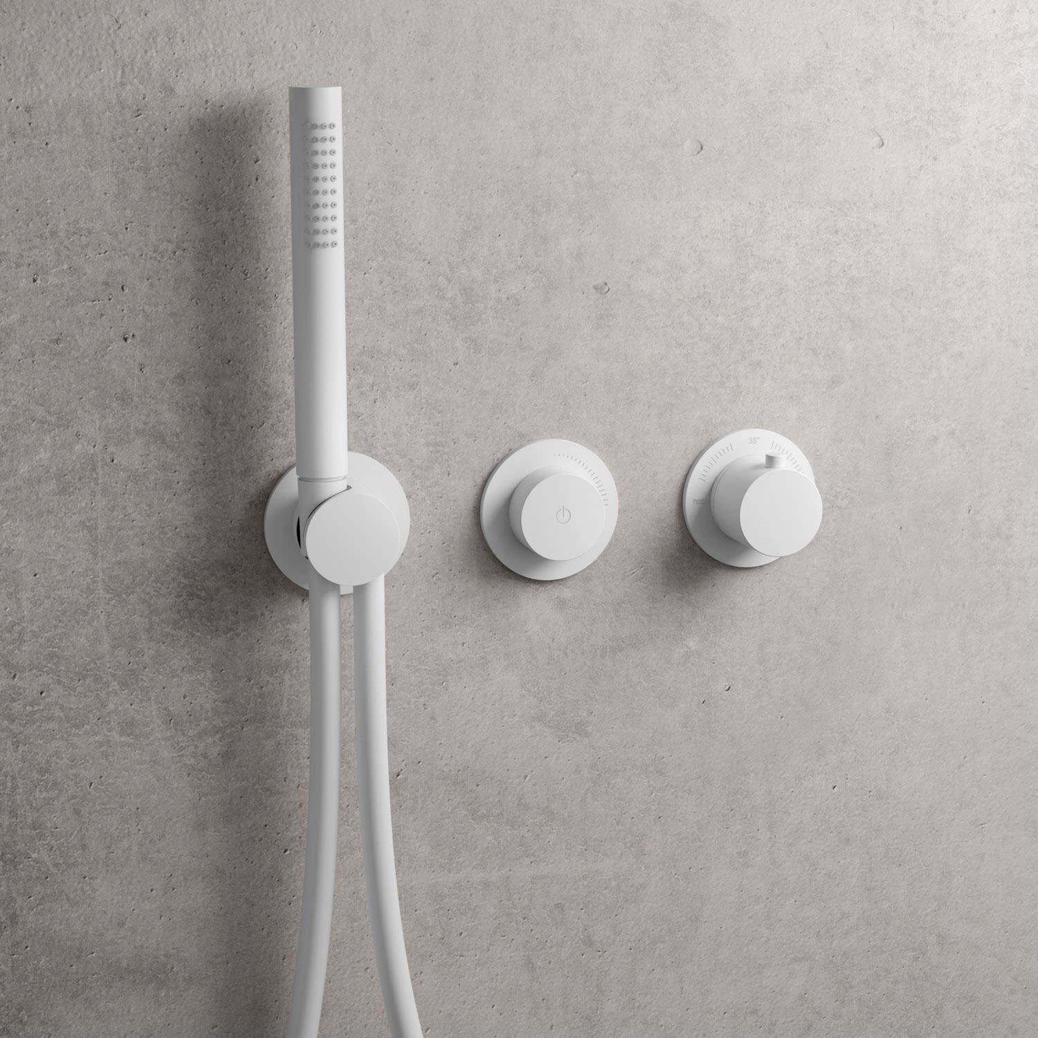 Herzbach MODUL7 PUSH Thermostat Farbset für 1 Verbraucher