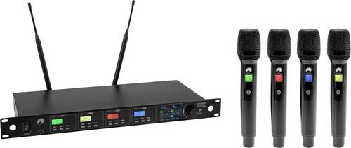 Omnitronic Funkmikrofon-Set UHF-604