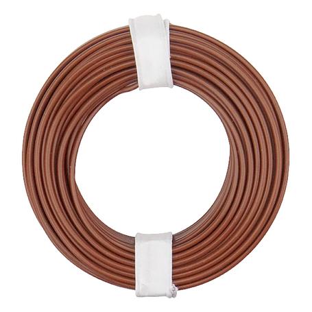 Donau 150-018 Litze 1 x 0.50 mm² Braun 10 m (10 m) (150-018)