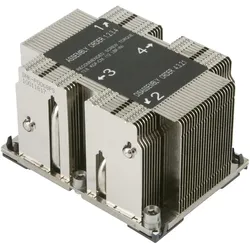 Supermicro SNK-P0068PS: CPU Kühler 2HE (64 mm), CPU Kühler, Silber