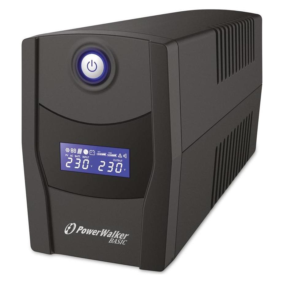 Powerwalker USV VI 600 STL Schuko Line Interact (600 VA, 360 W, Line-Interaktiv USV) (10121072)