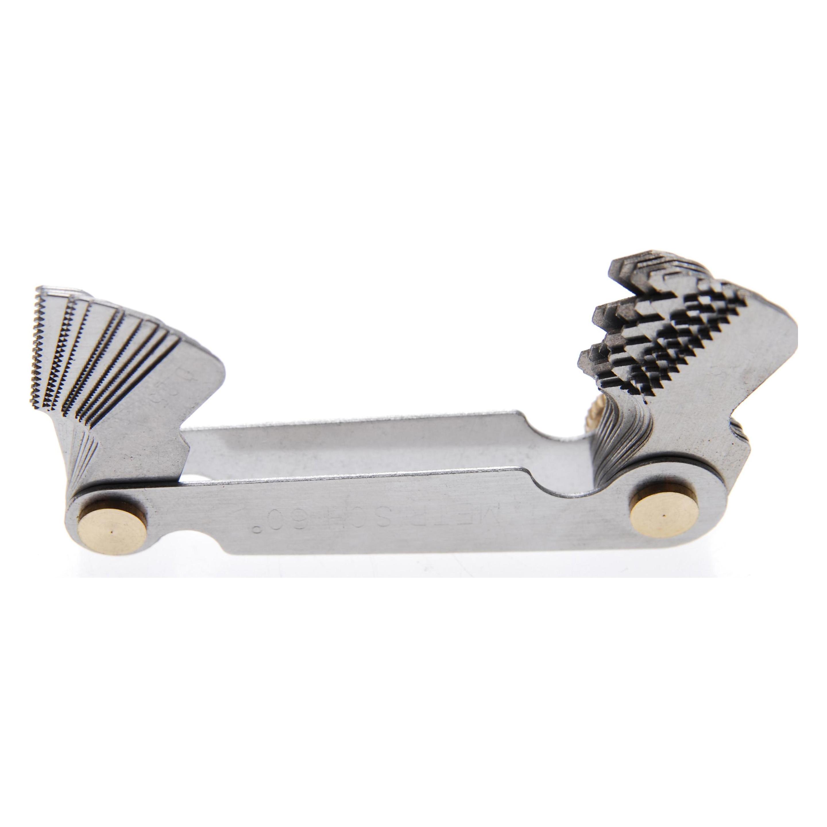 BGS Gewindeschablone 24 Blatt metrisch 0,25 - 6,00 mm (3067)