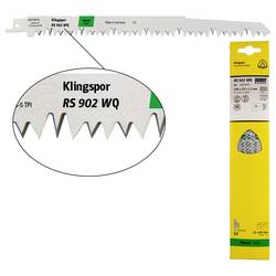 Klingspor 670475 RS 902 WQ Säbelsägeblätter, 240 x 19 x 1,2 mm Nutzlänge 210Crom-Vanadium, kreuzgeschliffen, geschränkt , 5 Zähne pro Zoll, SB-verpackt im