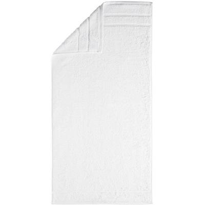 Handtücher EGERIA "Prestige", weiß, B:50cm L:100cm, Walkfrottee, Obermaterial: 100% Baumwolle, Handtücher, Uni Programm mit Streifenbordüre, SUPIMA Baumwolle